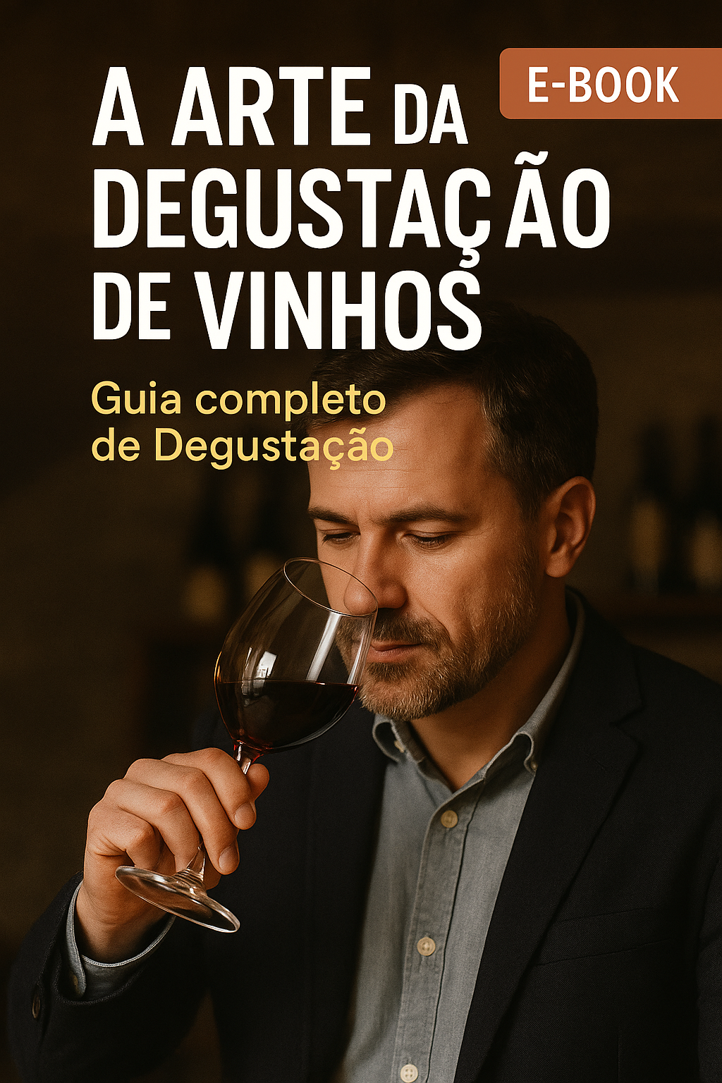 Capa do e-book A Arte da Degustação de Vinhos